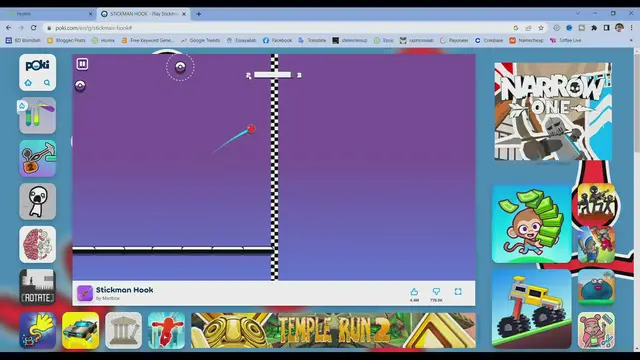 Video thumbnail for STICKMAN HOOK - Play Stickman Hook on Poki