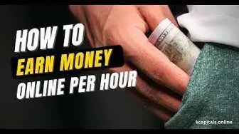 Video thumbnail for How to Make Money Per Hour Online | Ways to Make Money Online