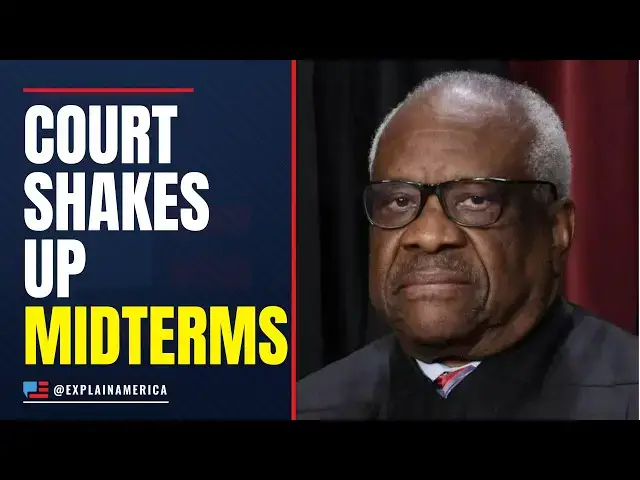 Video thumbnail for Supreme Court Stuns Democrats — Midterm Rules Just Changed