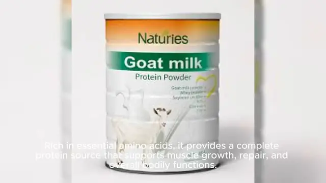 Video thumbnail for Goat Milk Protein, Animal-Based Protein Powders