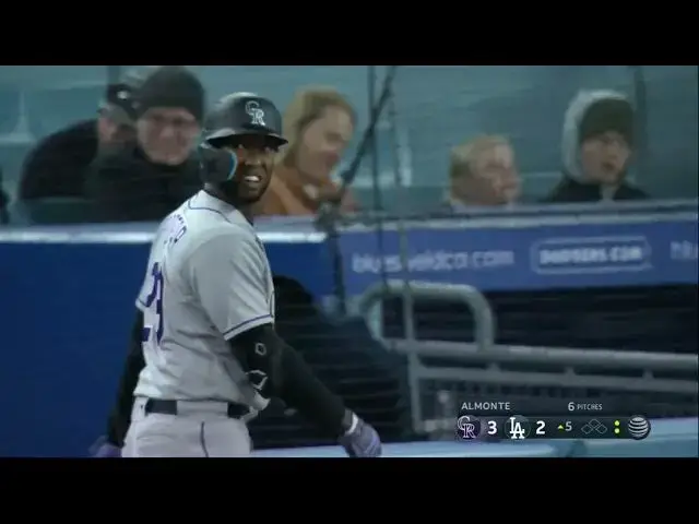 'Video thumbnail for Jurickson Profar KNOCKS a RBI Double-Play, Scoring Harold Castro! | Colorado Rockies | 4/3/2023'