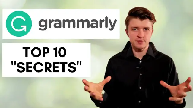 Video thumbnail for How I Use Grammarly For Writing And Editing (TOP 10 TIPS)