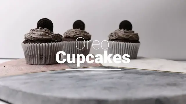 'Video thumbnail for Oreo Cupcakes'