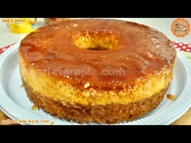 Video thumbnail for BOLO PUDIM MAIS FÁCIL DO MUNDO