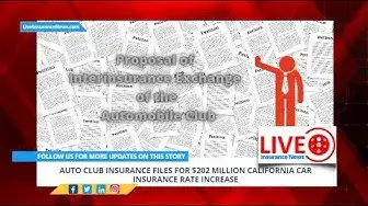 Video thumbnail for Spanish Version - Auto Club Insurance files for $202 million California car insurance rate increase