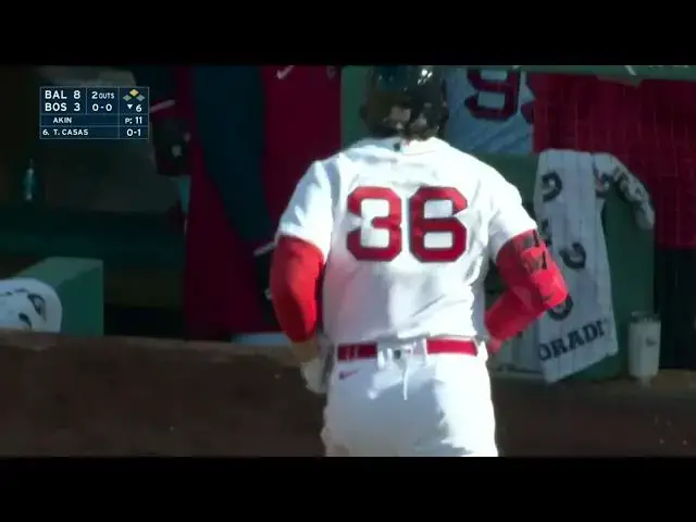 'Video thumbnail for Triston Casas KNOCKS a RBI Groundout, Scoring Justin Turner! | 3/30/2023'