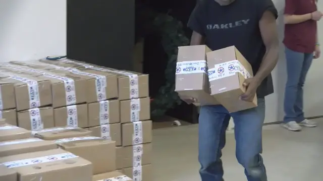 Video thumbnail for Christmas Care Package Drive Saturday