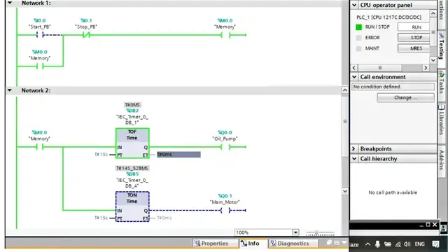 Video thumbnail for Pump Logic Example - Siemens PLC Training Online Course