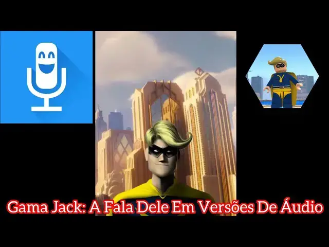 'Video thumbnail for Gama Jack: A Fala Dele Em Versões De Áudio #GamaJackVoice1'