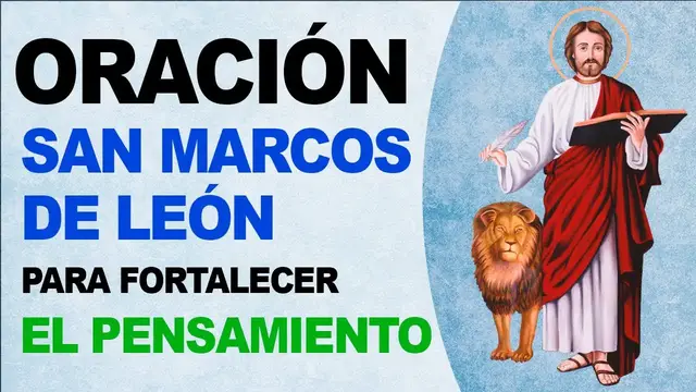 Video thumbnail for 🙏 Oración poderosa a San Marcos de León para fortalecer el pensamiento 🙏
