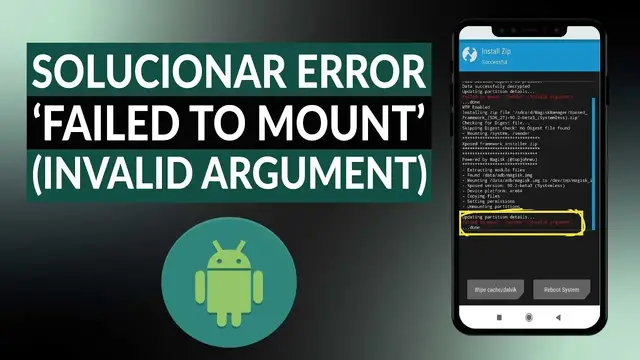 Video thumbnail for Solución al error 'FAILED TO MOUNT' (Invalid argument)