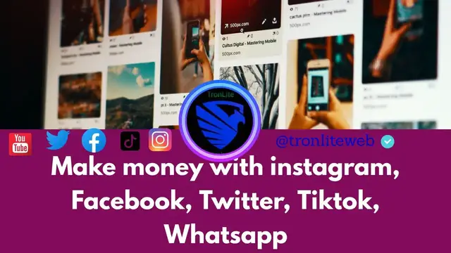 Video thumbnail for Make money with Instagram, Facebook, Tiktok, whatsapp, snapchat