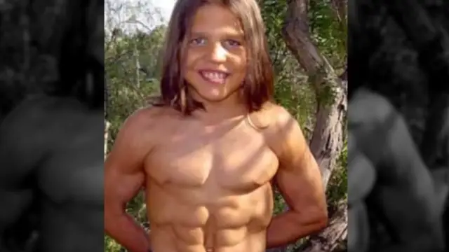 'Video thumbnail for The Little Hercules Boy Is All Grown Up And Unrecognizable'