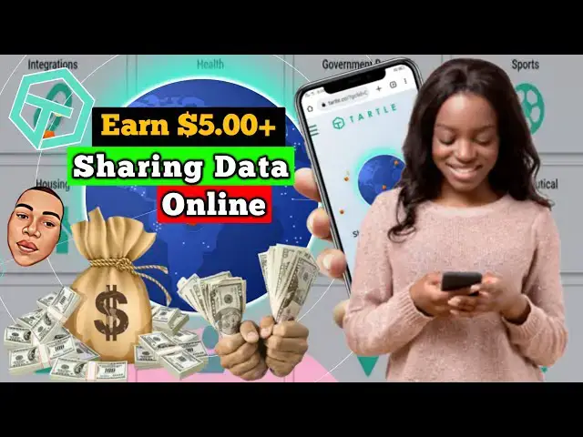 'Video thumbnail for How I Made My First $5 Online with Tartle - PayPal Withdrawal'