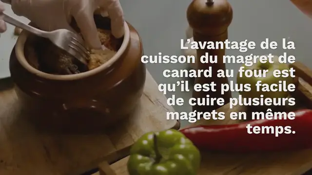 Video thumbnail for MAGRET DE CANARD AU FOUR POUR UNE CUISSON PARFAITE