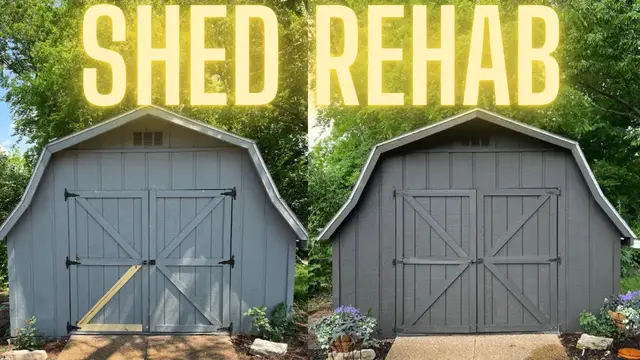 Video thumbnail for Shed Remodel: Before & After | HOW TO GUIDE