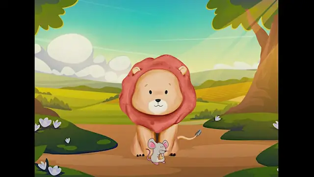 Video thumbnail for The lion and the mouse - האריה והעכבר