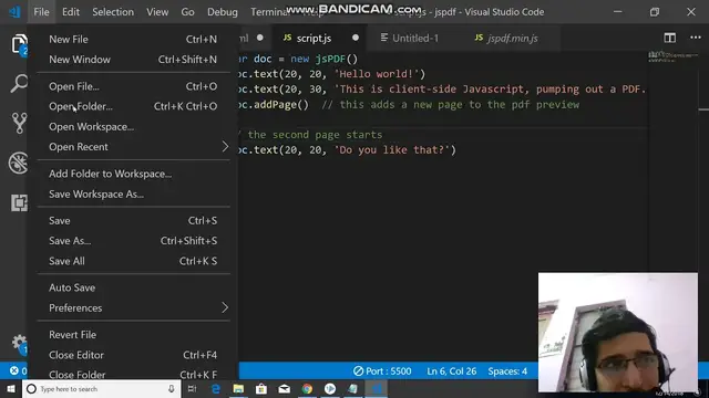 Video thumbnail for How to add multiple pages in jspdf | jspdf tutorial | html to pdf