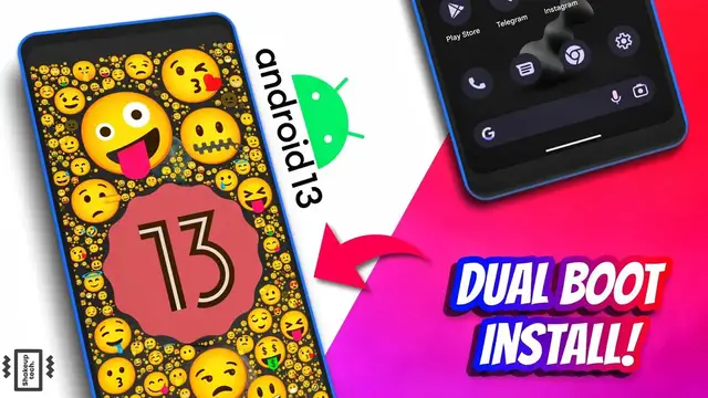 Video thumbnail for Android 13 FINAL Release Install on Your Phone in Dual Boot !