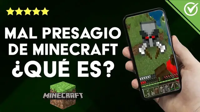 Video thumbnail for Mal Presagio de MINECRAFT: ¿Qué es, efectos, cómo se obtiene y cómo eliminarlo?