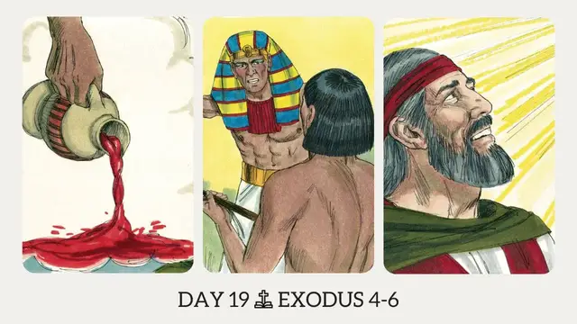 Video thumbnail for DAY 19 | The Book of Exodus: Chapter 4-6