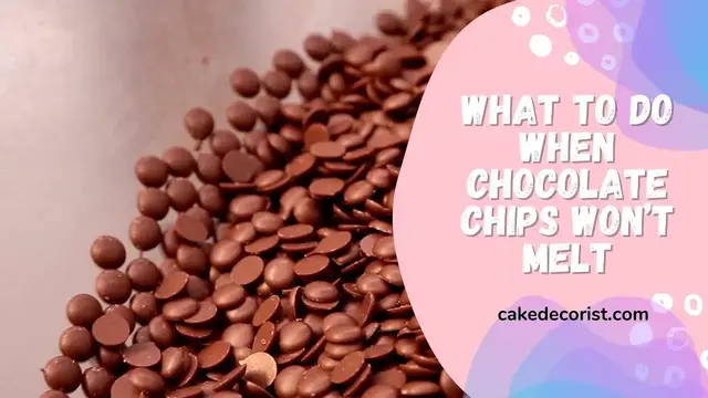 Video thumbnail for What To Do When Chocolate Chips Won’t Melt