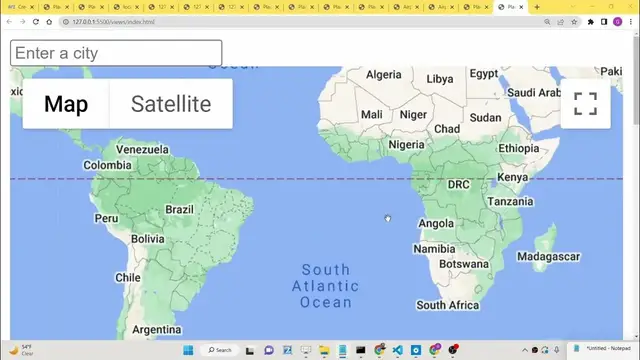 Video thumbnail for Javascript Google Places API Autocomplete Textbox With Location Filters & Plot on Google Maps