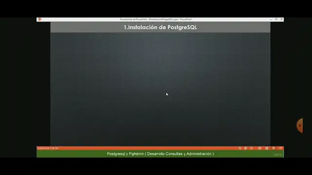 Video thumbnail for instalar postgresql