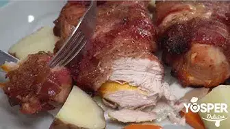 'Video thumbnail for Pechugas de Pollo Caramelizada -Receta Fácil'