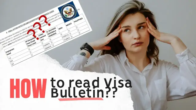 'Video thumbnail for 📚 How to read the Visa Bulletin for green card in 2022'