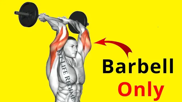 Video thumbnail for 7 Most Effective Barbell Tricep Exercises For Bigger and Stronger Arms