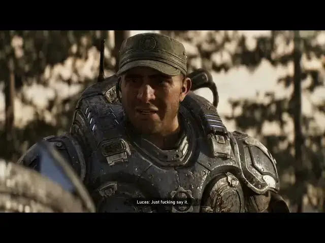 Video thumbnail for Gears of War: E-Day - Act 4 Chapter 4: Lucas Reyes Got His Friends Killed By Accident Cutscene