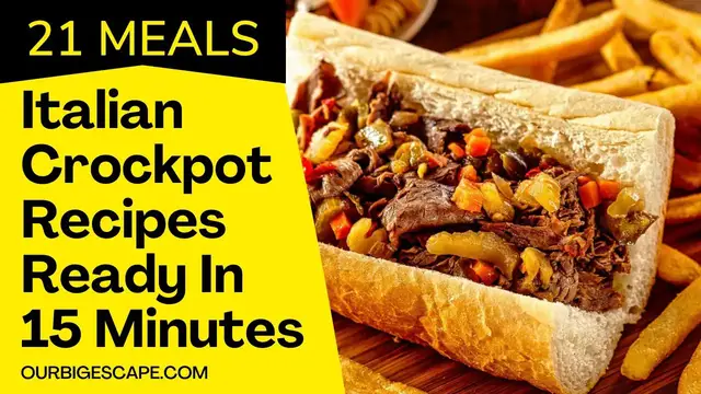 Video thumbnail for 21 Easy Crockpot Italian Beef Recipes