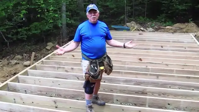 Video thumbnail for DIY Shed AsktheBuilder Floor Joists Complete Wide Shot