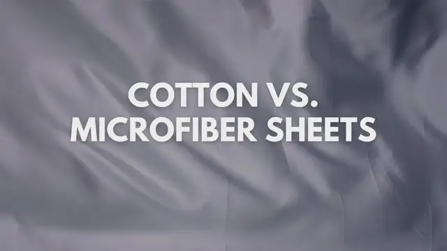 'Video thumbnail for Cotton vs. Microfiber Sheets – What’s The Difference?'