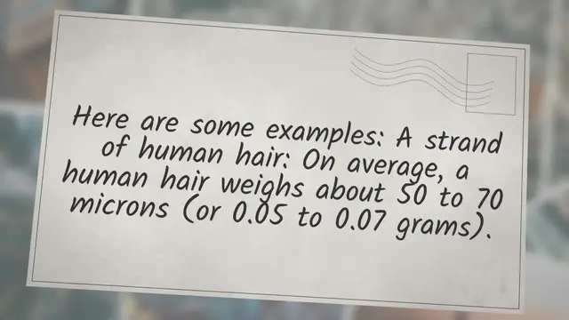 'Video thumbnail for Popular 5 Things That Weigh a Milligram | Measure Different Objects'