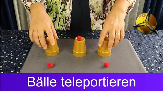 Video thumbnail for Zaubertricks für Kinder: Bälle teleportieren