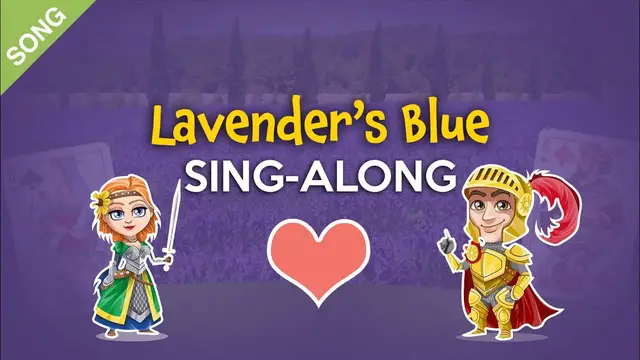 Video thumbnail for Lavender's Blue (Dilly Dilly) [SONG] | Nursery Rhymes Sing-Along