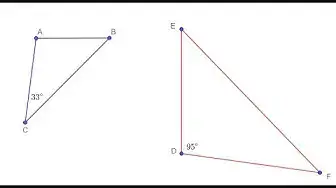 Video thumbnail for Find Angles of Similar Triangles