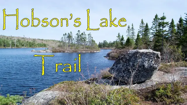 Video thumbnail for Hobson's Lake Trail. Kearney Lake Trail System. Halifax, Nova Scotia.