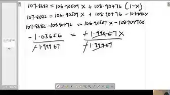 Video thumbnail for How to calculate percentage abundance from atomic and isotopic masses