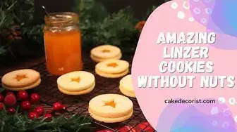 Video thumbnail for Amazing Linzer Cookies Without Nuts