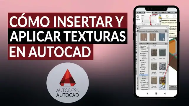 Video thumbnail for Cómo insertar y aplicar texturas en AUTOCAD paso a paso