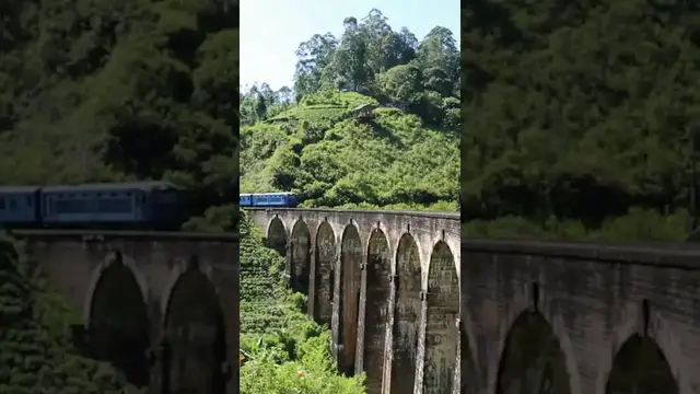 Video thumbnail for Nine Arch Bridge Ella Train #shorts