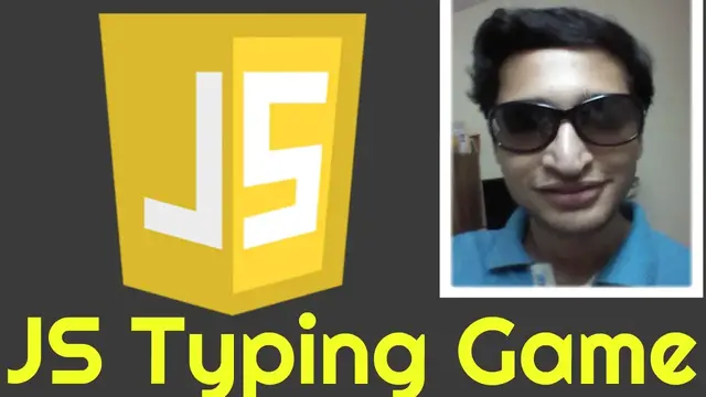 Video thumbnail for Build A Speed Typing Game In JavaScript & HTML5 | Javascript Project Tutorial
