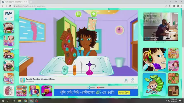 'Video thumbnail for ear doctor games y8'