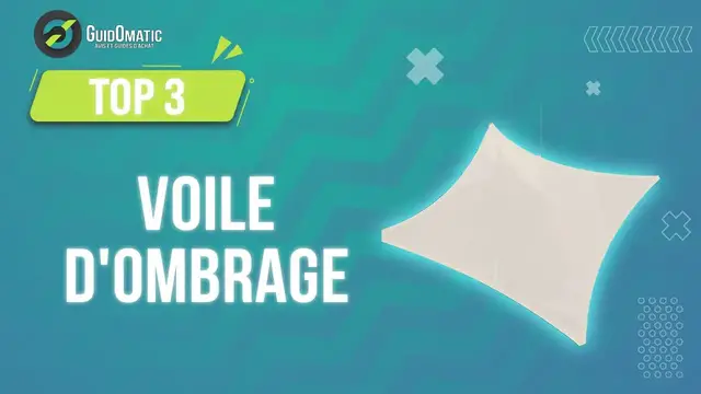 Video thumbnail for ⭐️ TOP 3 : VOILE D'OMBRAGE 2023