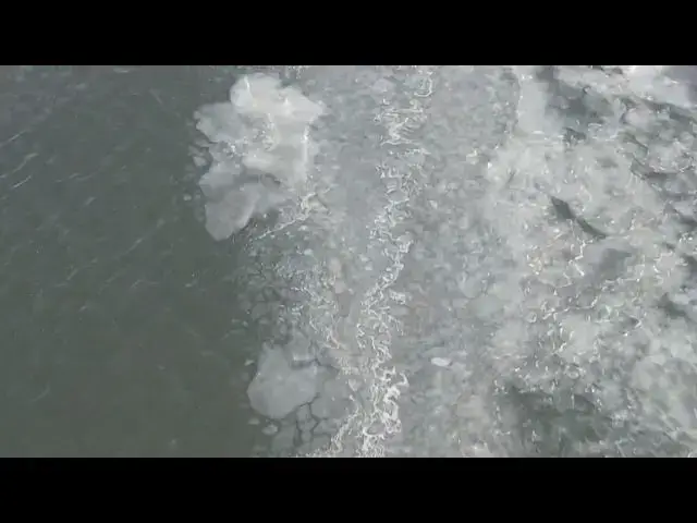 Video thumbnail for Over the Ice on Barnegat Bay