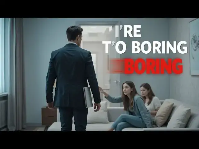 'Video thumbnail for She Called Me Boring… So I Walked Away Forever | True Story'