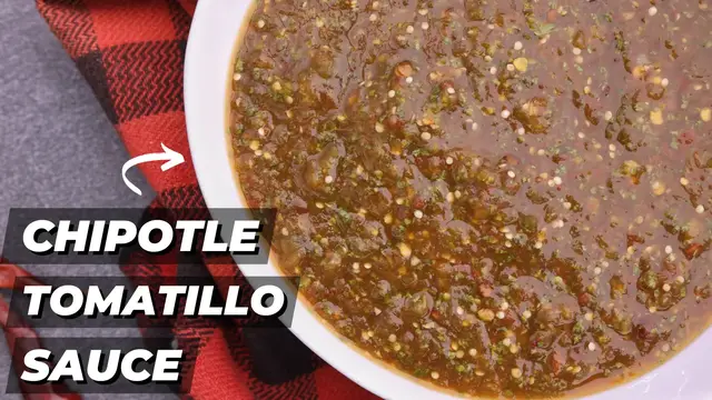 Video thumbnail for Chipotle Tomatillo Salsa Recipe